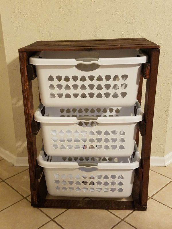Rustic Laundry Basket Holder For Sale In Jacksonville Fl Offerup