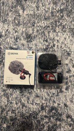 Boya MM1 Universal Camera Microphone Super-Microphone with Shock Mount