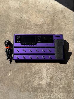 Line 6 Helix Floor Limited Edition Purple + Official Helix Backpack