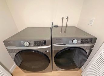 matching Samsung front-load washer and dryer