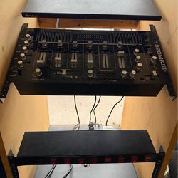 Sound mixer and speaker equipment