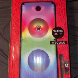 Large Portable Bluetooth Speaker With Mic And Control 