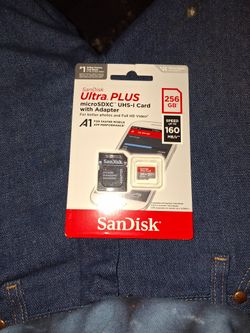 San Disk Ultra Plus MicroSDXC UHS-I Card With Adapter