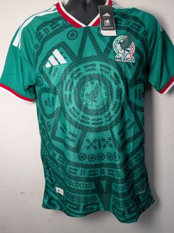 adidas Mexico Soccer Jersey 🇲🇽 Green Player Version M/L