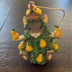 Charming Tails, Partridge in a Pear Tree by Fitz and Floyd