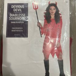 Girls Devil Halloween Costume