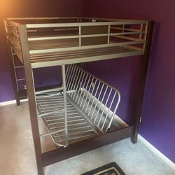 Full Over Bunk Bed Frame