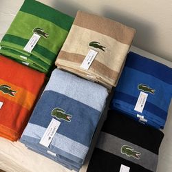 LACOSTE BATH TOWEL