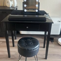 Makeup Vanity and Stool