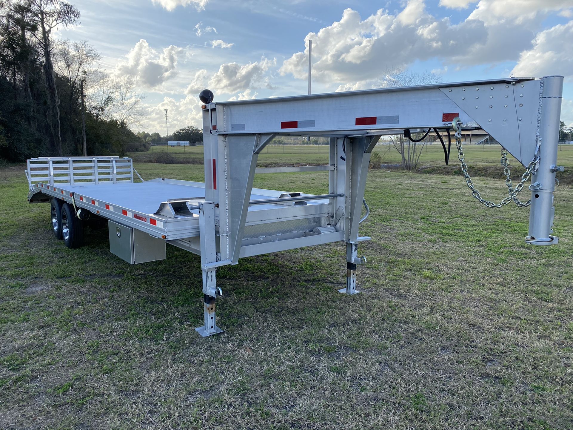 Aluminum Gooseneck Trailer for Sale in Medley, FL OfferUp