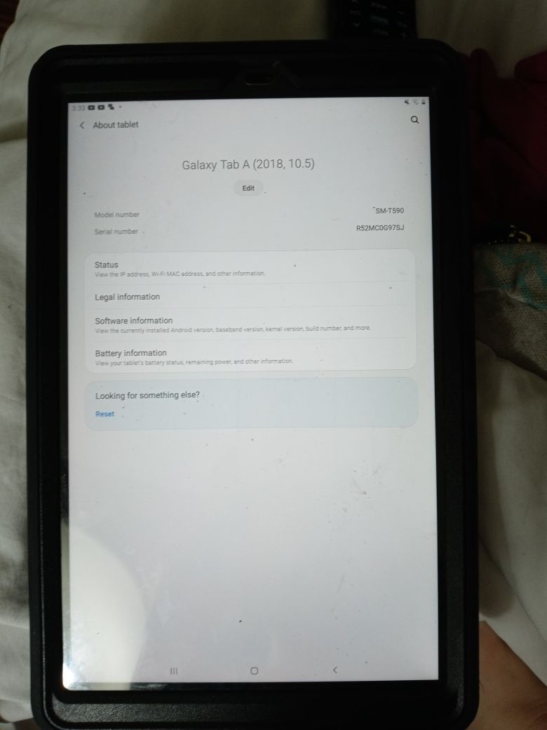 Galaxy tab A 10.5