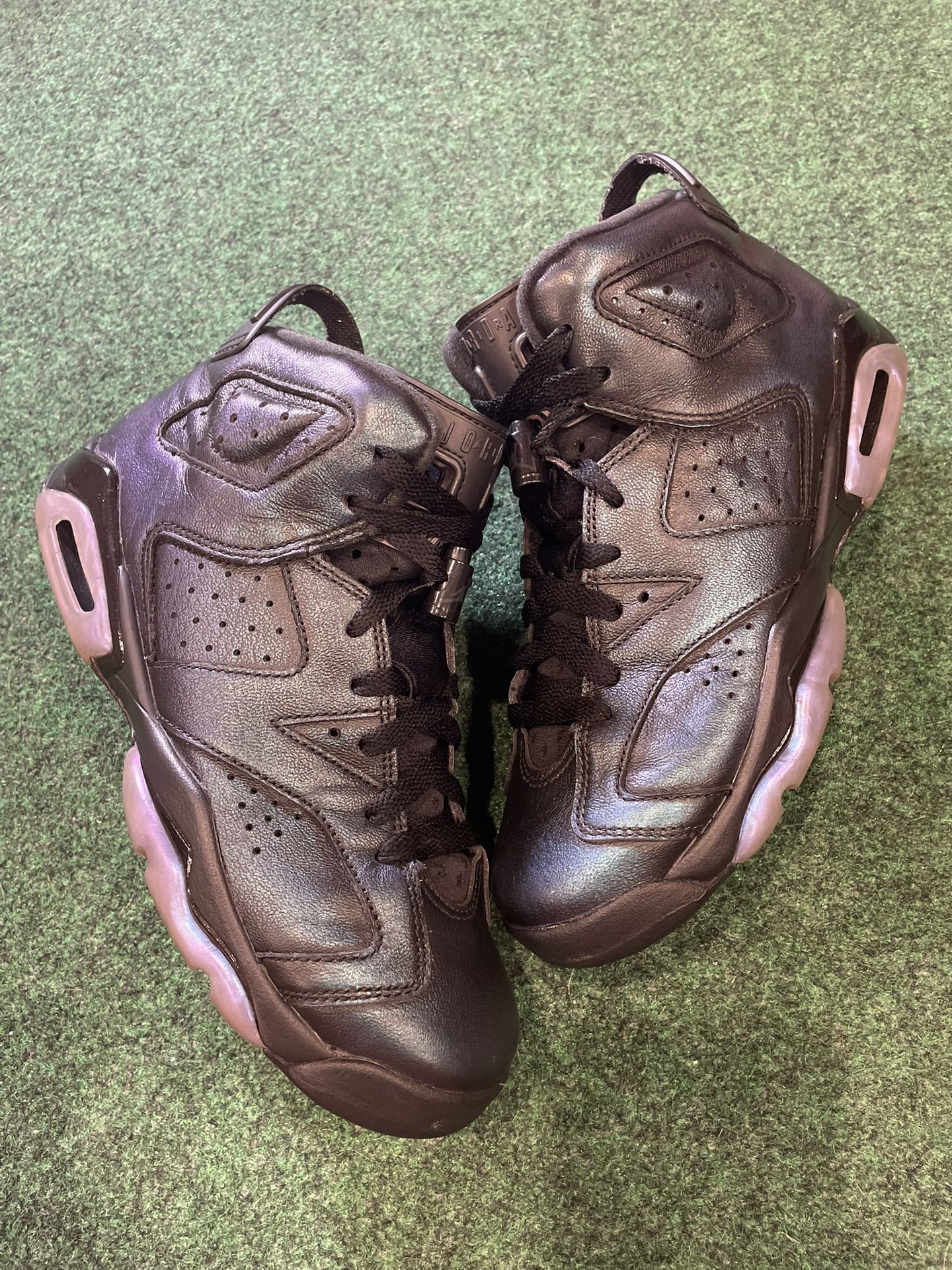 Jordan 6 All Star Chameleon Size 6.5y
