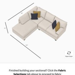 Living Spaces Harper Foam With Chaise Couch L Shaped