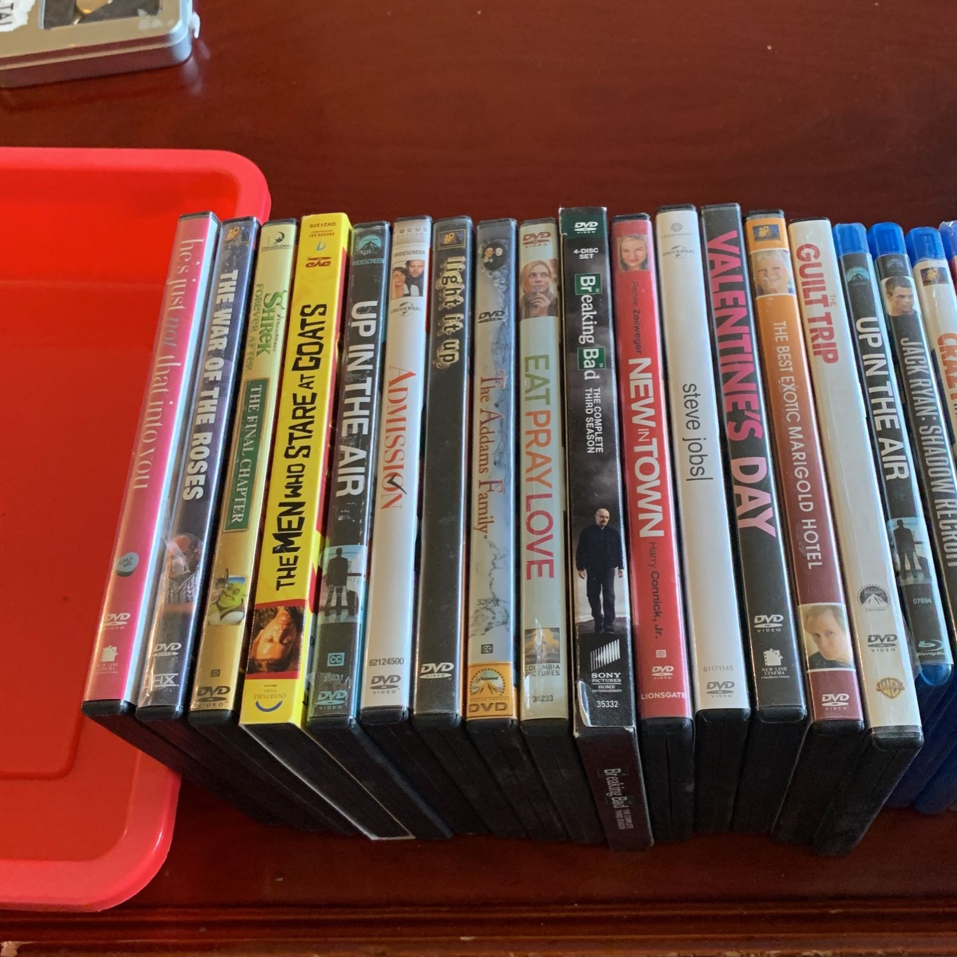DVDs And Blue Ray Movies 28 Total