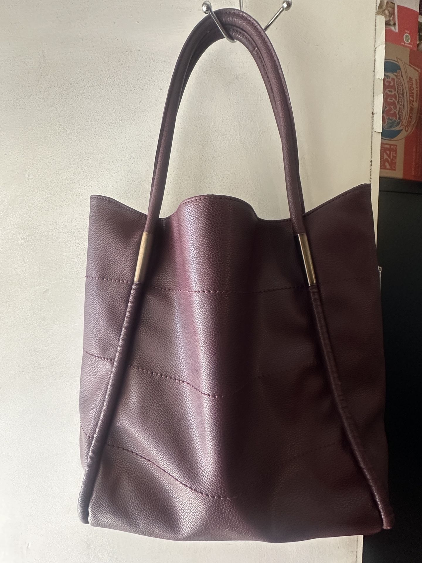 Neiman Marcus Burgundy Bag