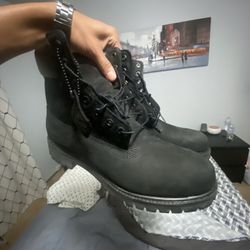 Black 6 Inch Timberland Boots 