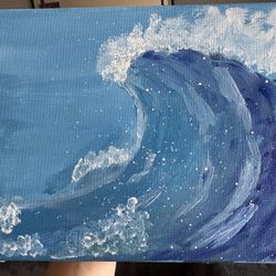Original Ocean Wave Painting