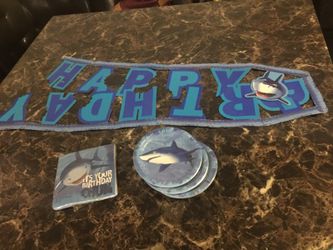 Shark partyware