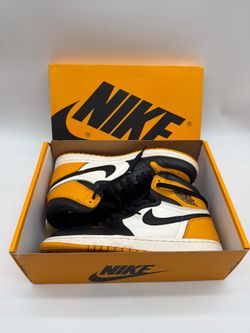 Nike Air Jordan 1 Retro High OG Taxi Yellow Toe 555088-711 Men’s Size 9