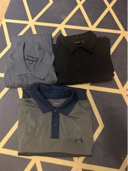 Lot of 3 men’s polos size L