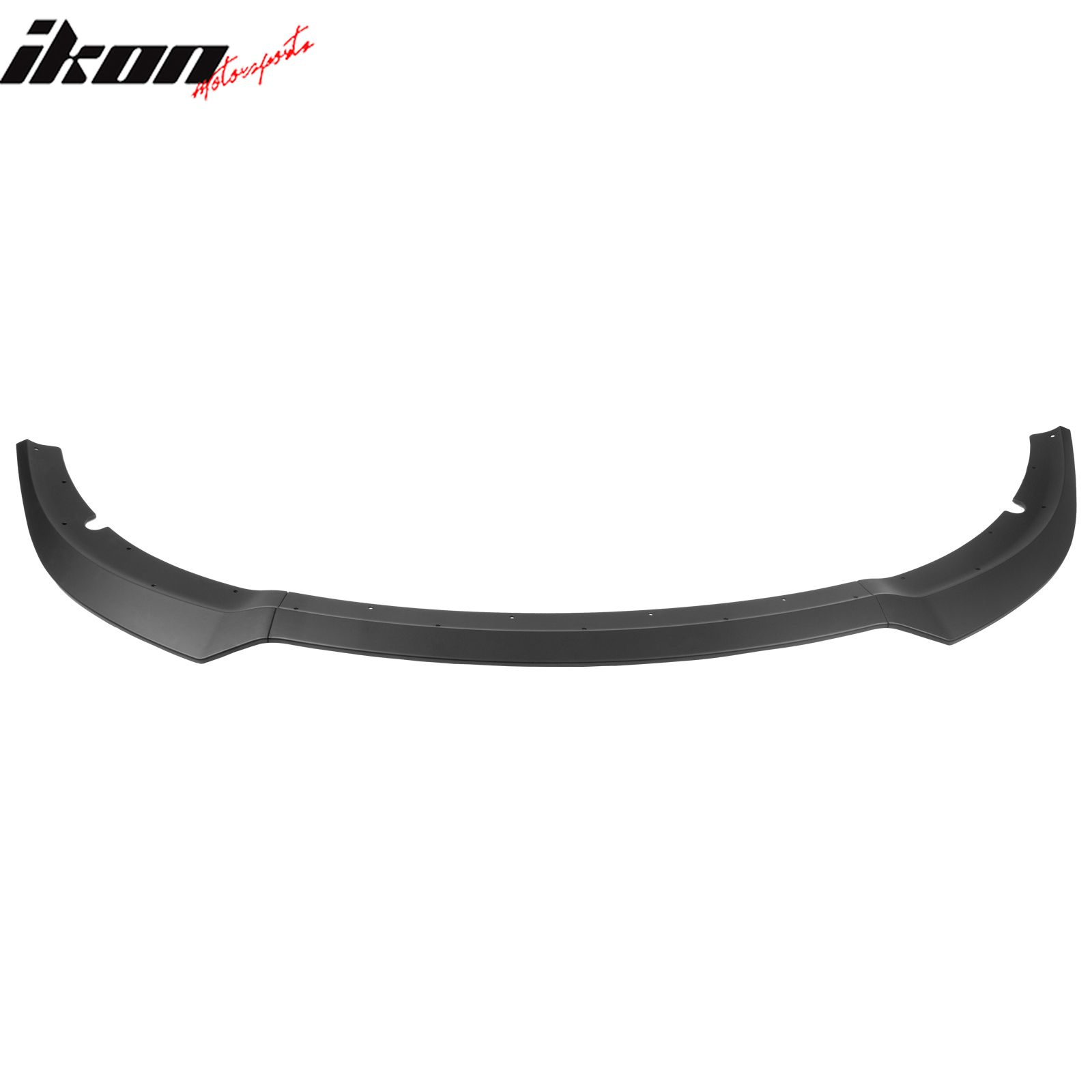 Fits 2015-2023 Dodge Charger SRT V7 A Style ABS Front Bumper Lip Matte Black 3PCS