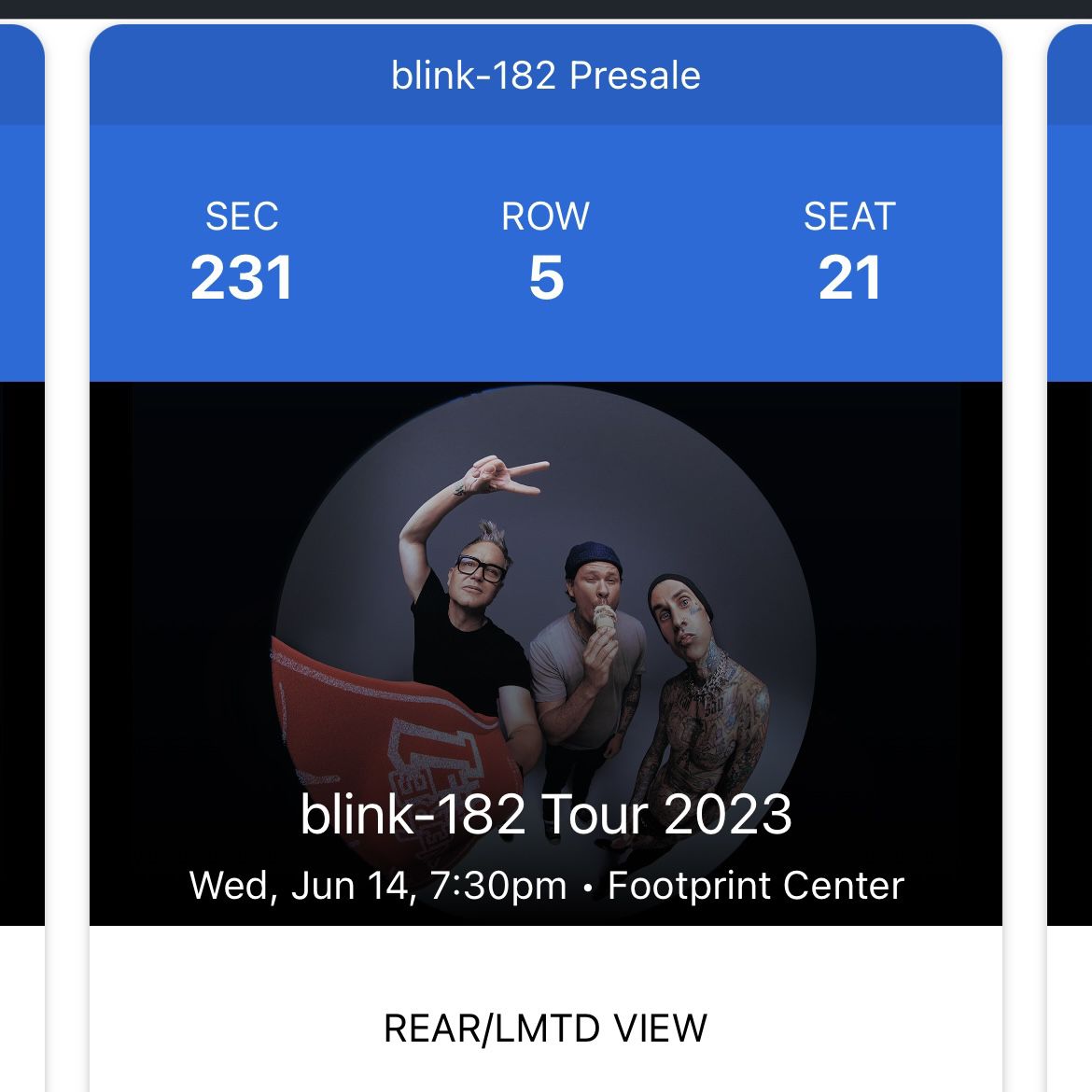 Blink-182 Tickets @ Footprint Center