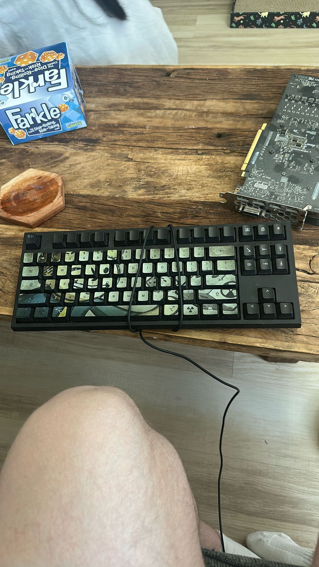 WASD Mechanical Keyboard - Fallout Key Caps