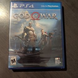 Original God Of War PS4-Sealed First Print Blue Label 
