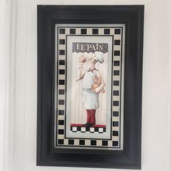 Chef Kitchen Wall Decor Set