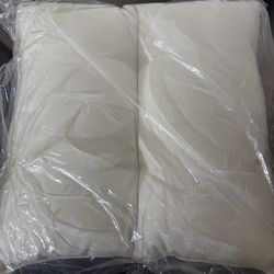 Patio furnitureor bed Pillow- Cream colored