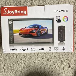 SJoyBring JOY-W019 7" HD Touchscreen Wireless Double Din Car Stereo System A4