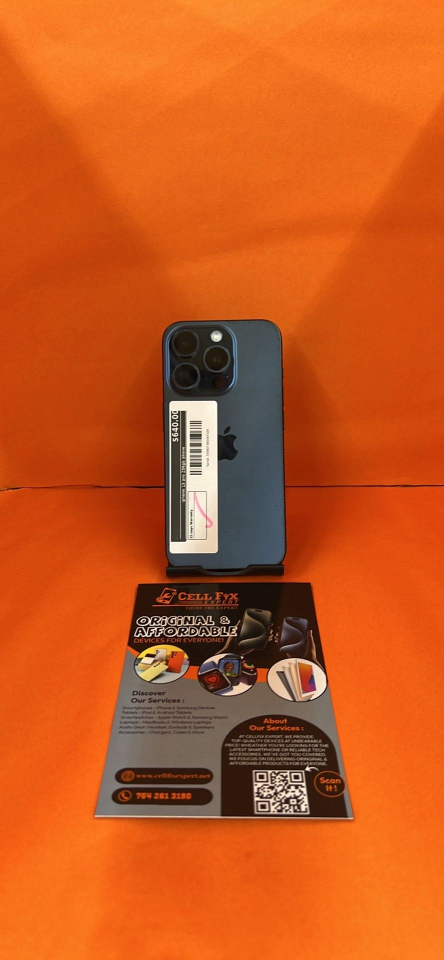 iPhone 15 Pro 256GB (Unlocked)