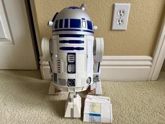 Star Wars R2-D2 Interactive Astromech Droid Voice Activated Tested And Working