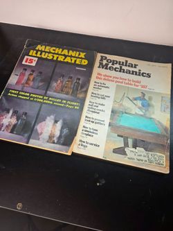 Vintage Mechanix Illustrated & Popular Mechanics Magazines