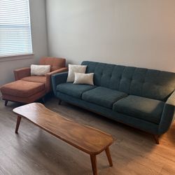 Couch and Loveseat/ Ottoman 