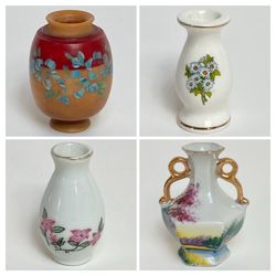 Vintage Miniature Vase Lot
