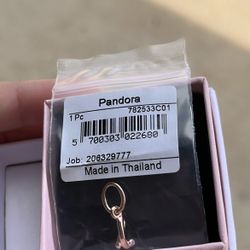 PANDORA Letter “l” Script Alphabet Dangle Charm 
