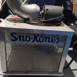 Sno-Kones Shaver Machine