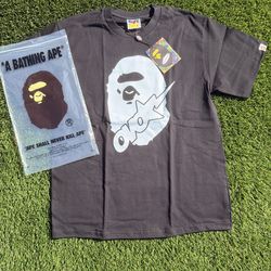 BBAPE × OVO black tee #collab #streetwear BLACK •