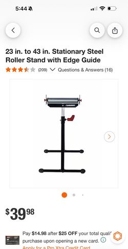 Husky Steel Roller Stand