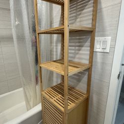Wooden Bathroom Shelf/Cabinet- $60 MOVING SALE