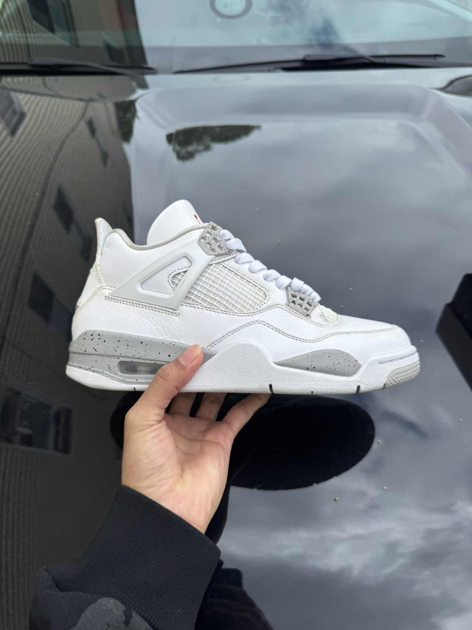 Jordan 4 Retro White Oreo (2021) Sz 8M