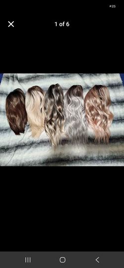 WIGS FOR SALE $5 BUCKS Each