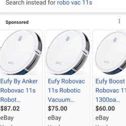 Roomba Eufy Vacuum 