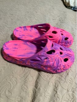 Rare Puma LaMelo Ball MB.04 Slides Mens Size 10 Sun Struck Pure Magenta New! 12