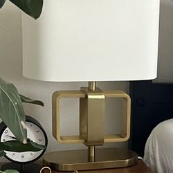 IKEA Uppvind Gold Metal Table Lamp Set Of 2