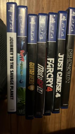 PlayStation 4 Games And Xboxone Games