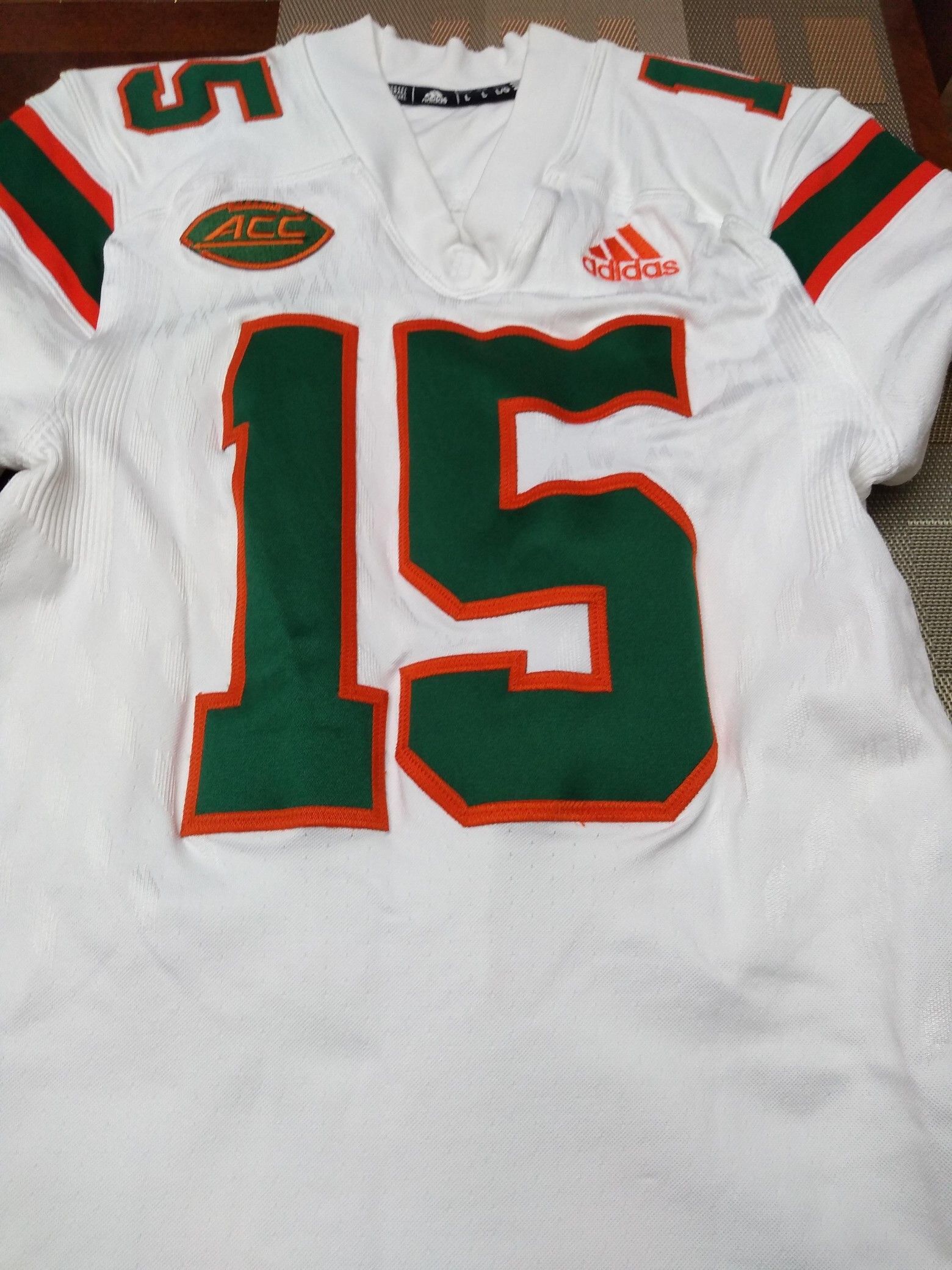 Miami Hurricanes Game Used Jersey