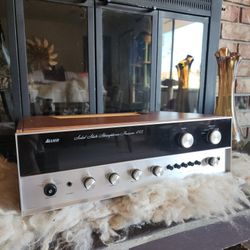 Vintage Allied 495 Solid State Stereophonic Amp FM AM Receiver