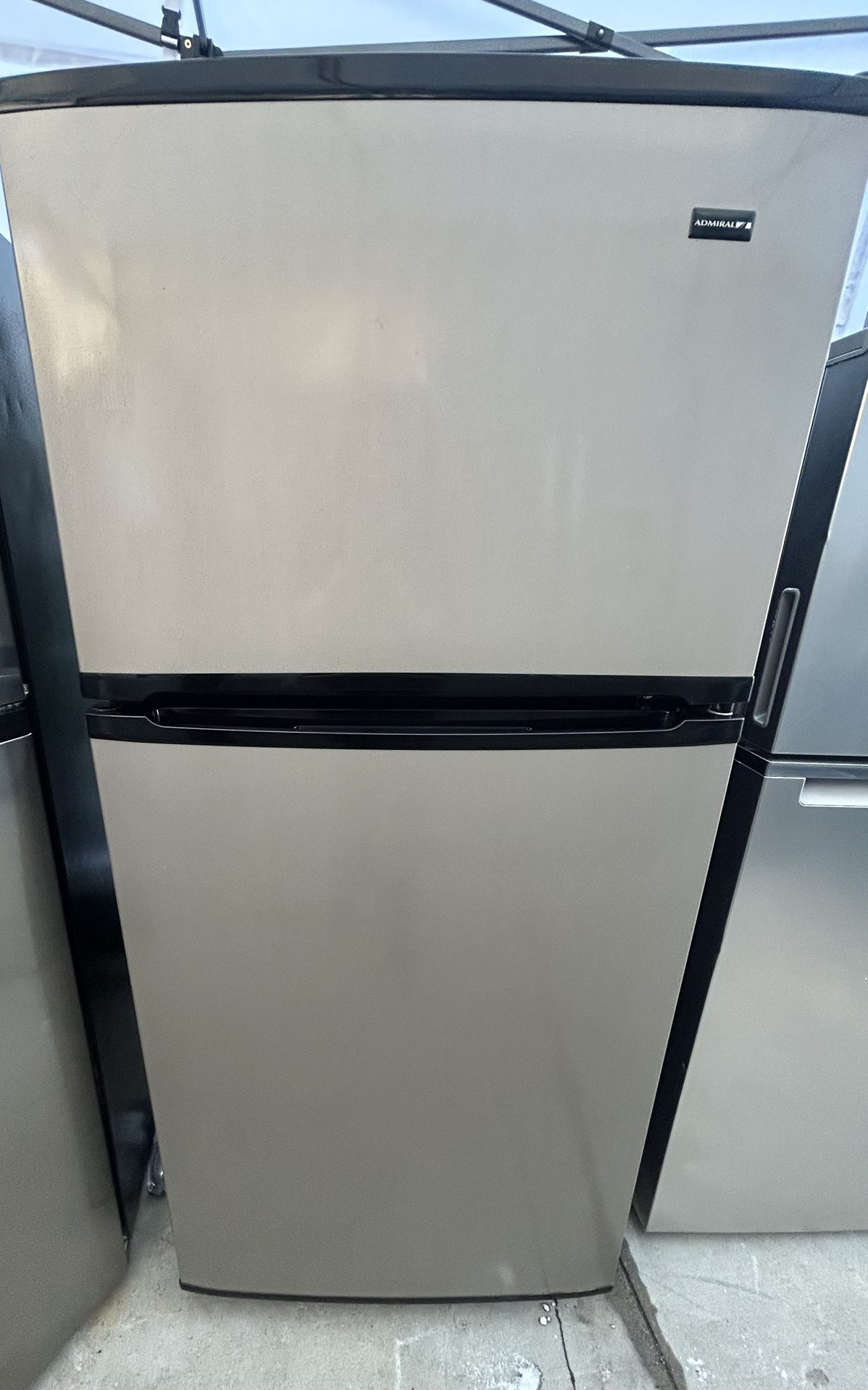 Admiral Beautiful Stainlees Steel Refrigerator